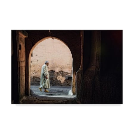 Piet Flour 'The Streets Of Marrakesh' Canvas Art,12x19